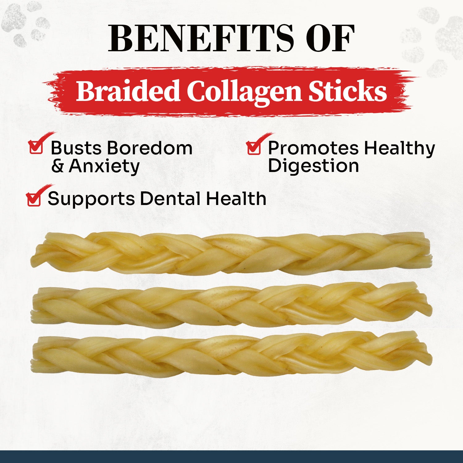 Collagen Braided 11-12 Inch