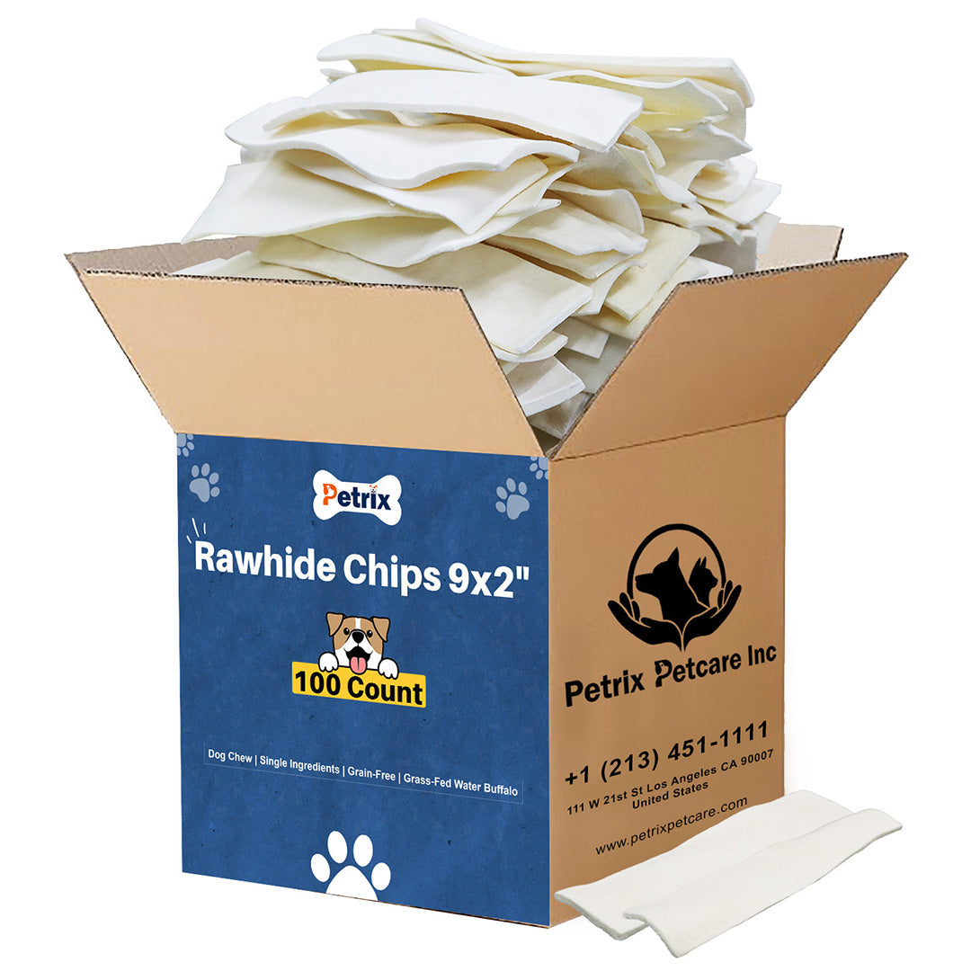 Rawhide Chips- 9x2 Inch