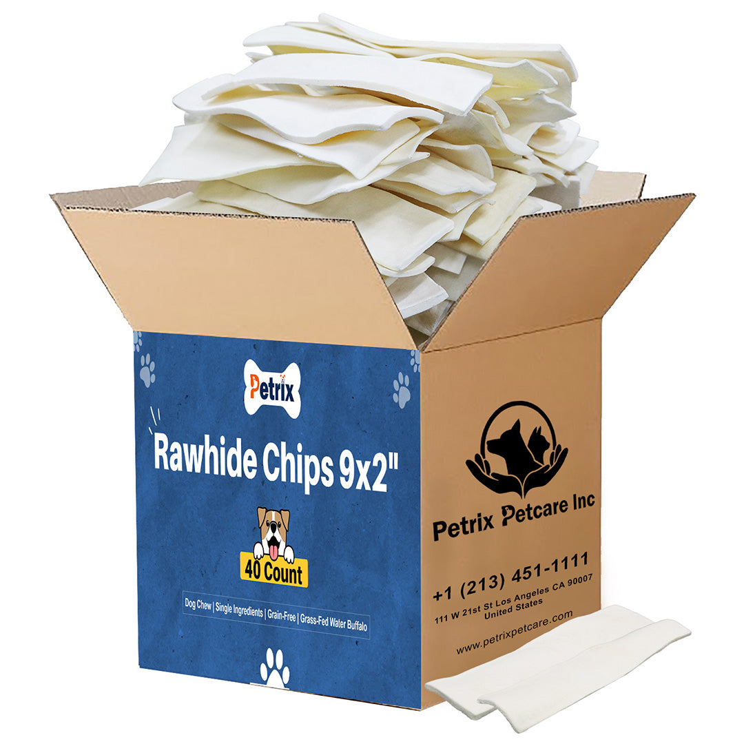 Rawhide Chips- 9x2 Inch